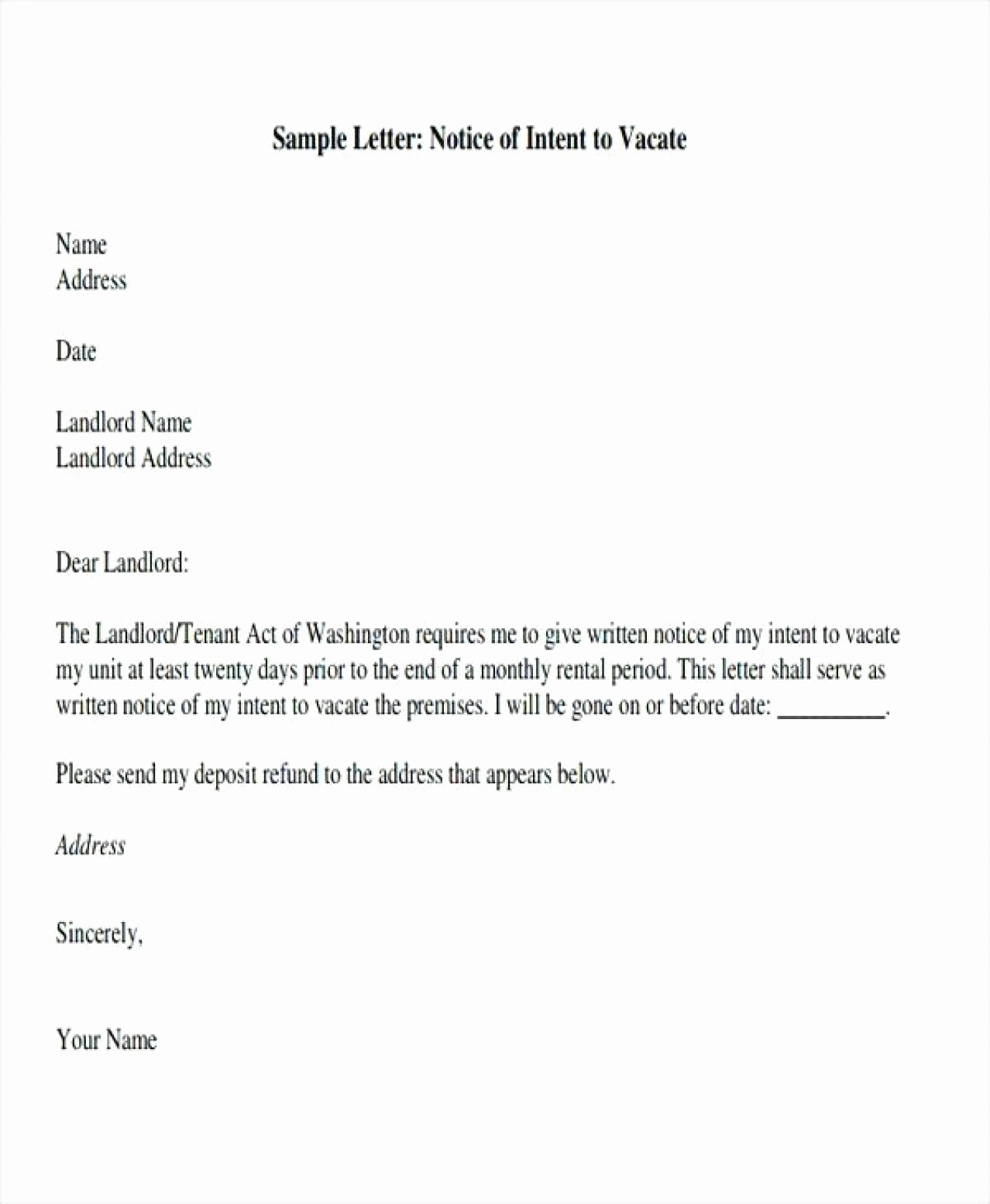 Letter to Land Lord Lovely Moving Out Letter to Landlord Sample Move Tenant Writing A