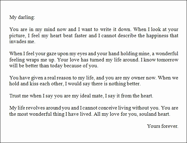 Letter to My Boyfriend Luxury Love Letters to Boyfriend – Sampleloveletter