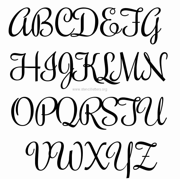 Lettering Stencils to Print Fresh Read Article Rochester Letter Stencils A Z