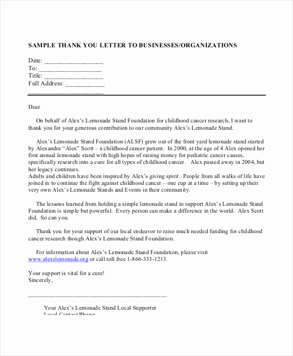 Letters Of Support Templates Awesome 58 Sample Business Letters Doc Pdf