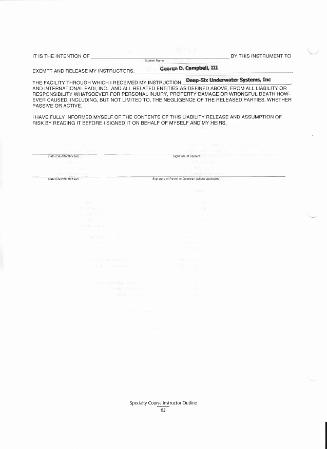 Liability Waiver form Free Unique Free Printable Liability form Template form Generic