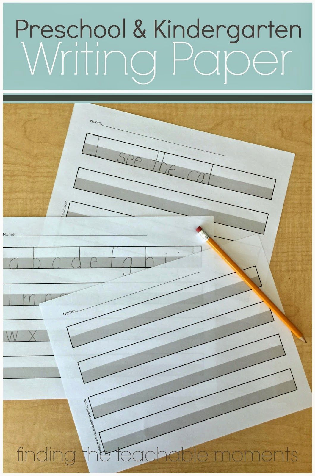Lined Paper for Kindergarten Fresh the 25 Best Letter Size Ideas On Pinterest