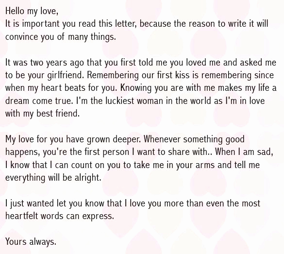 Love Letter to My Gf Lovely Love Letters for Boyfriend Romantic Love Letter for Him