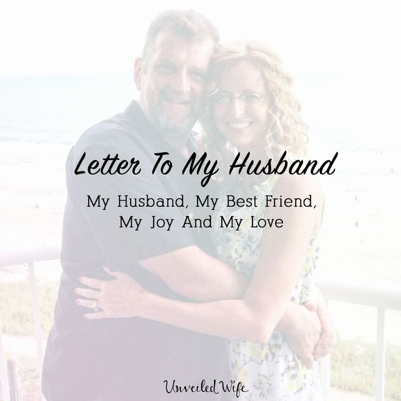 Love Letter to My Husband Luxury Letter to My Husband My Husband My Best Friend My Joy