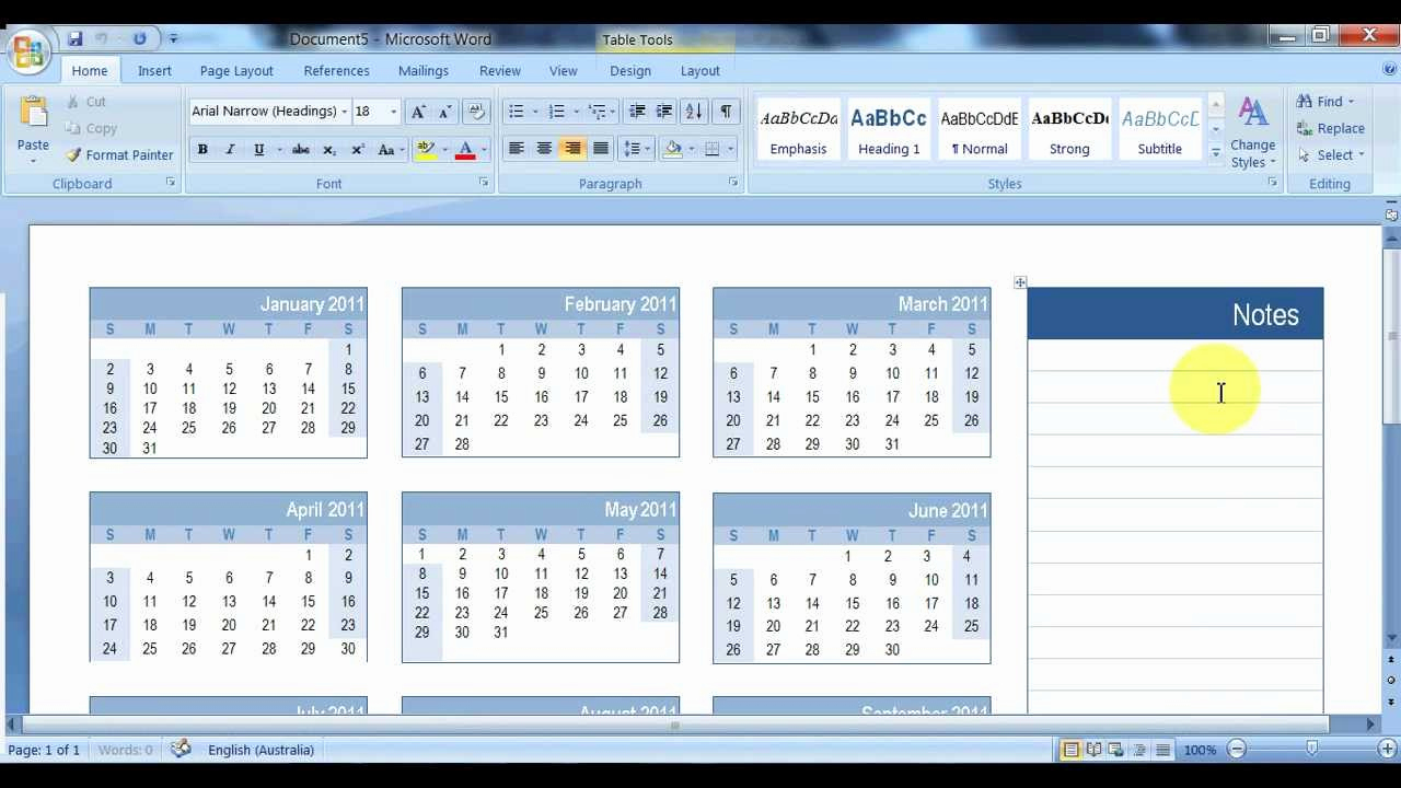 Make A Calendar In Word Beautiful How to Create A Calendar In Microsoft Word