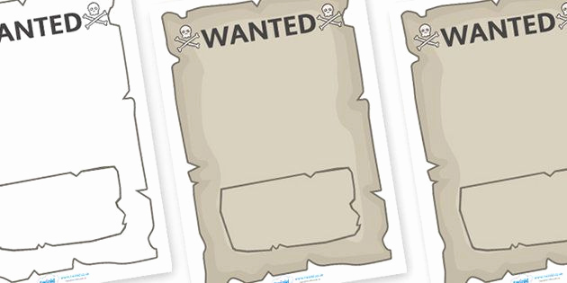 Make Your Own Wanted Poster Best Of Create Your Own Pirate Wanted Display Poster Pirate