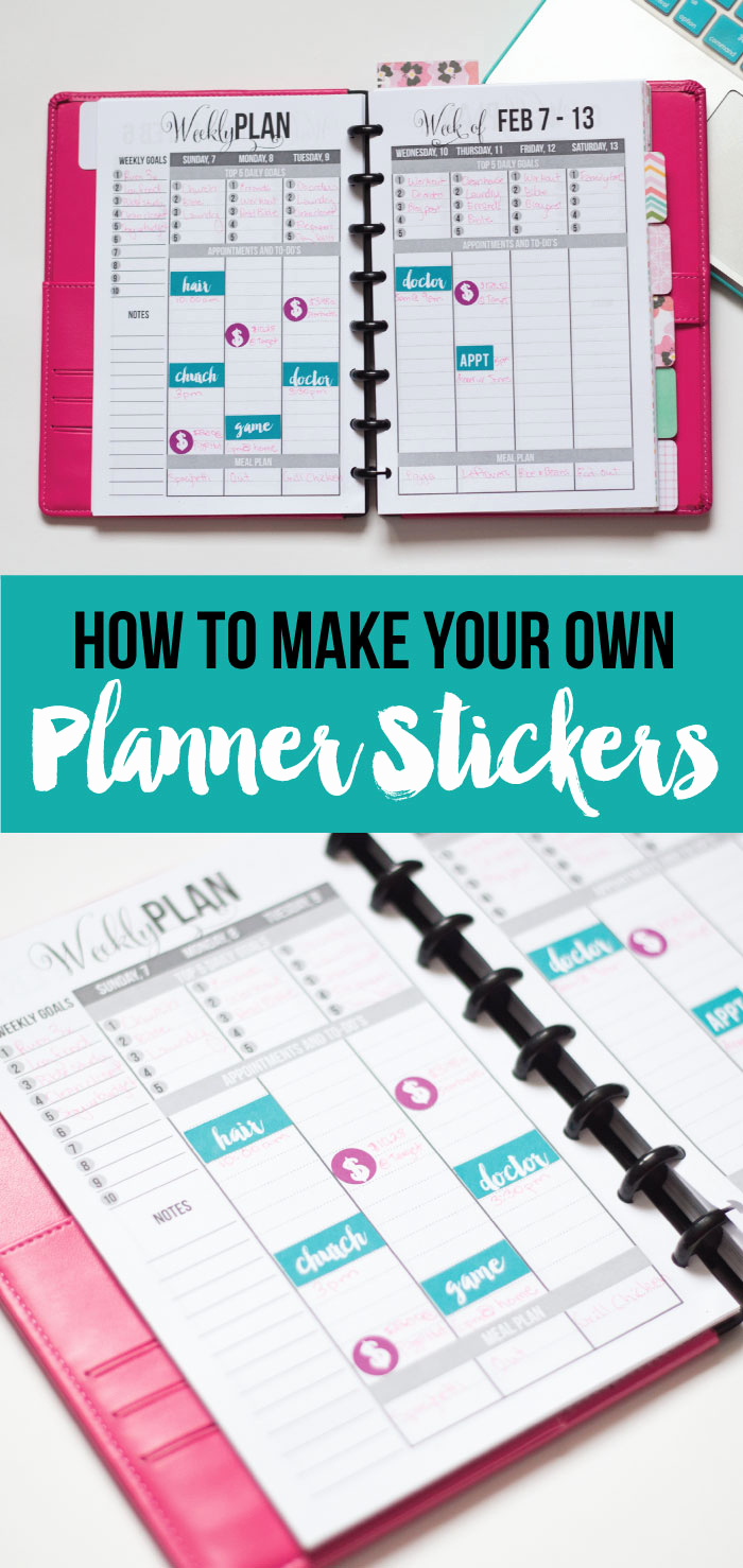 Making A Calendar Free Awesome How to Create Your Own Planner Stickers I Heart Planners