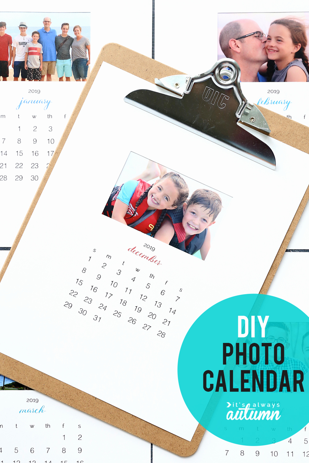 Making A Calendar Free Elegant Make Your Own Personalized Calendar Free Printable 2019