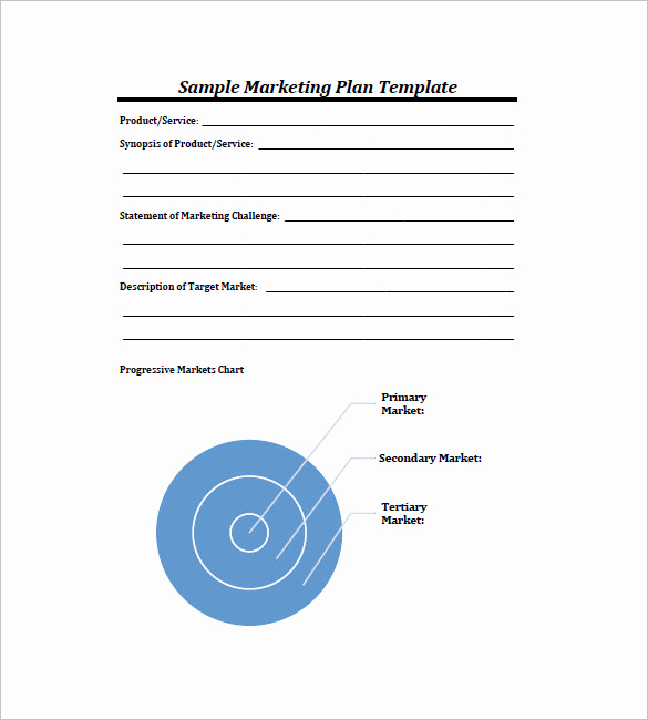 Marketing Plan Template Word New 19 Simple Marketing Plan Templates Doc Pdf