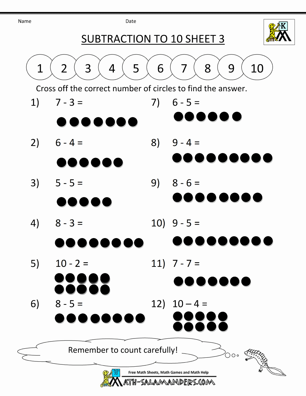 Math Addition and Subtraction Worksheets Elegant Addition and Subtraction Worksheets for Kindergarten