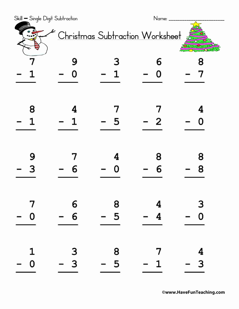Math Addition and Subtraction Worksheets Elegant Subtraction Worksheets