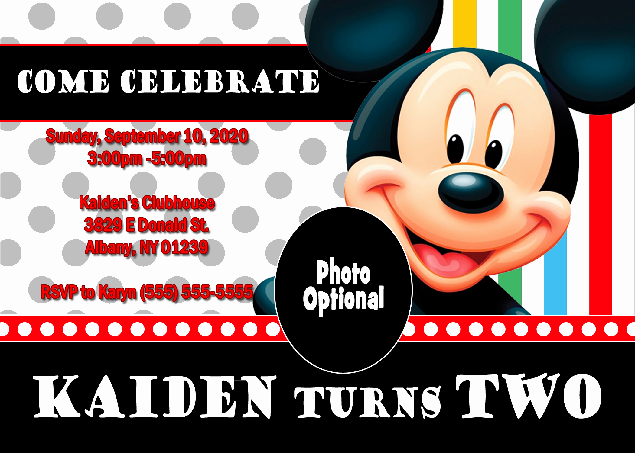 Mickey Mouse Birthday Invites Beautiful Mickey Mouse and Mickey Mouse Clubhouse Birthday