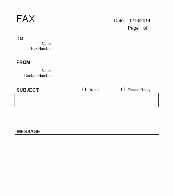 Microsoft Word Fax Cover Sheet Luxury Fax Cover Sheet Template Word