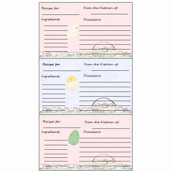Microsoft Word Recipe Template Best Of Yummy 5 Free Printable Recipe Card Templates for