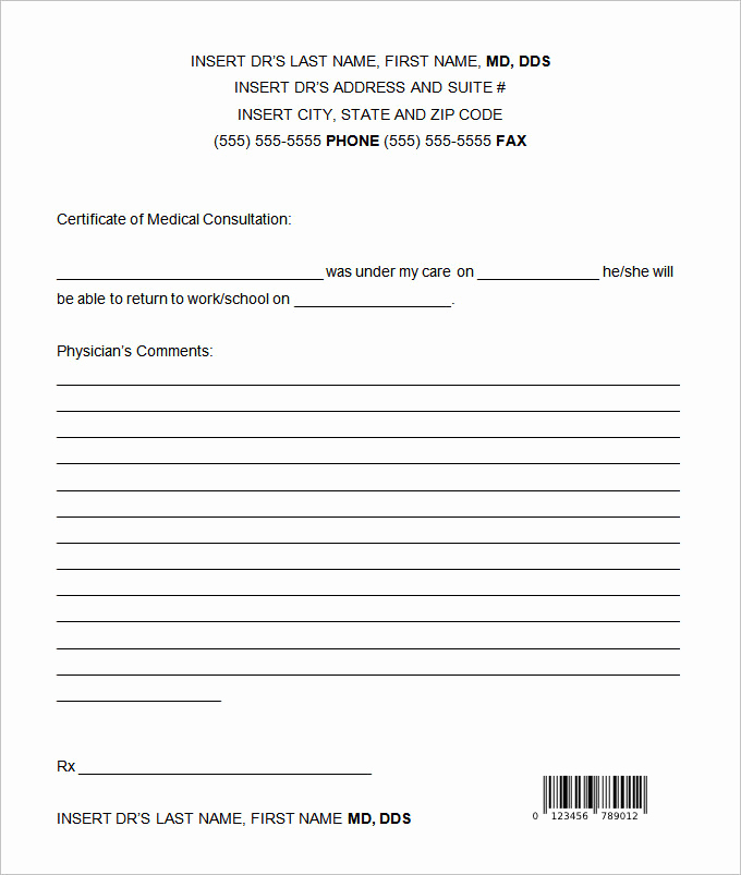 Minute Clinic Doctors Note New 22 Doctors Note Templates Free Sample Example format