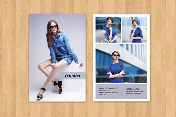 Model Comp Card Template Fresh Modeling P Card Template Fashion Model P Card