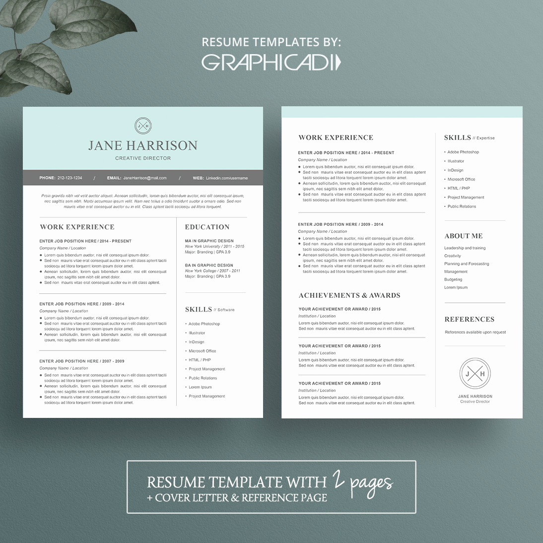 Modern Resume Template Word Beautiful Modern Resume Template for Microsoft Word Limeresumes