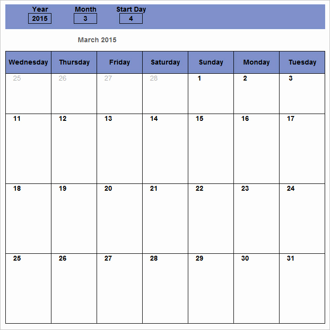 Monthly Schedule Template Excel Luxury Monthly Schedule Template 13 Free Excel Pdf Documents