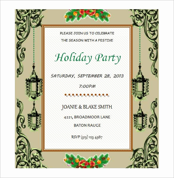 Ms Word Invitation Template Awesome 69 Microsoft Invitation Templates Word