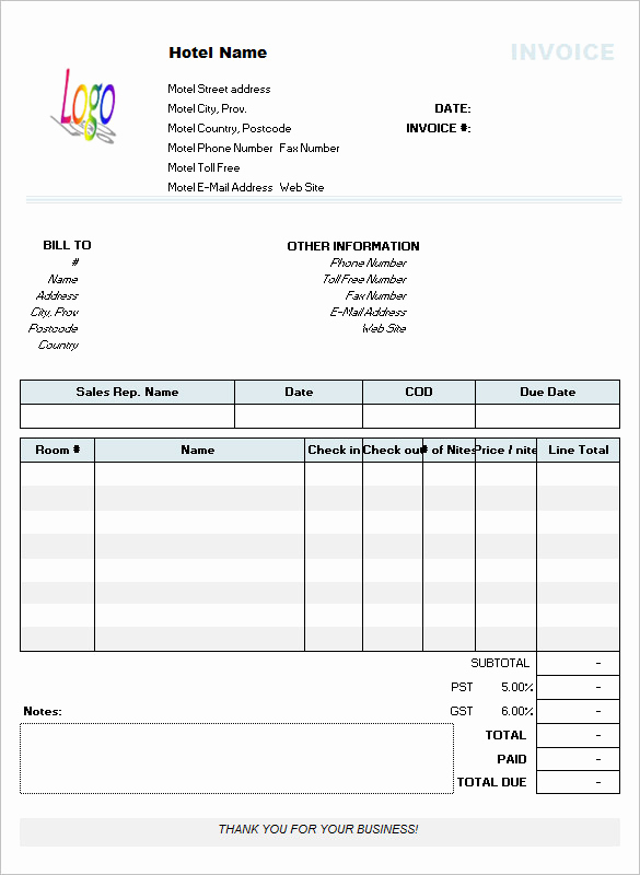 Ms Word Invoice Template Lovely 57 Microsoft Invoice Templates Pdf Doc Excel
