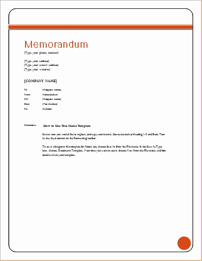 Ms Word Memo Templates Beautiful 24 Free Editable Memo Templates for Ms Word