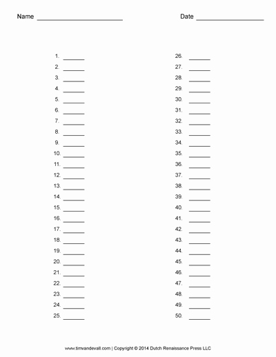 Multiple Choice Answer Sheet New Answer Sheet Templates – Tim S Printables