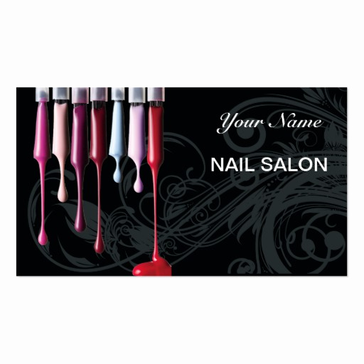 Nail Salon Business Cards Lovely Nail Salon Business Card