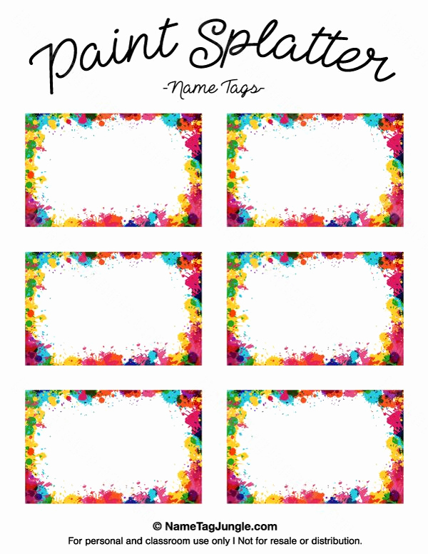 Name Tag Template Free Lovely Pin by Muse Printables On Name Tags at Nametagjungle