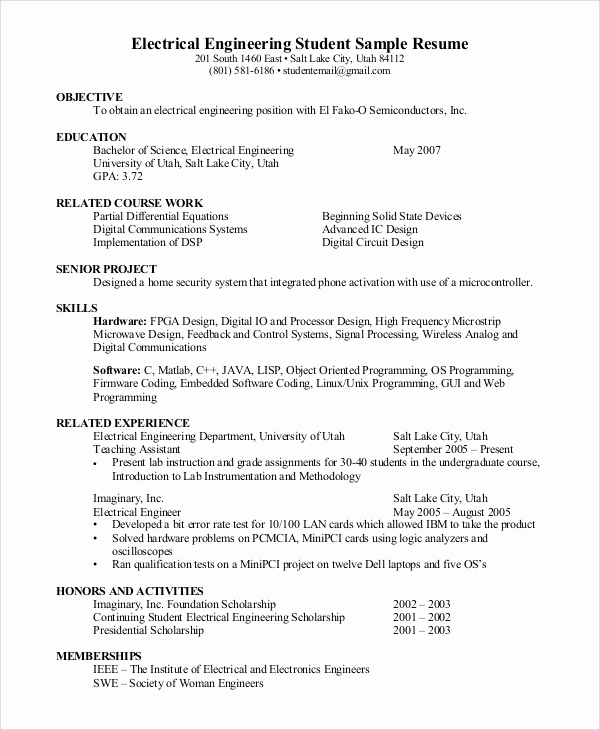 Objective for Resume for Freshers Luxury General Resume Objective Sample 9 Examples In Pdf