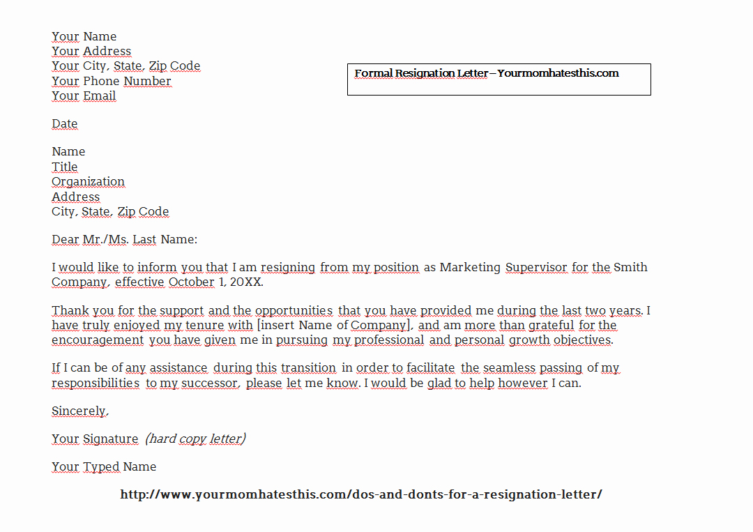 Official Letter Of Resignation Elegant Download Resignation Letters Pdf &amp; Doc