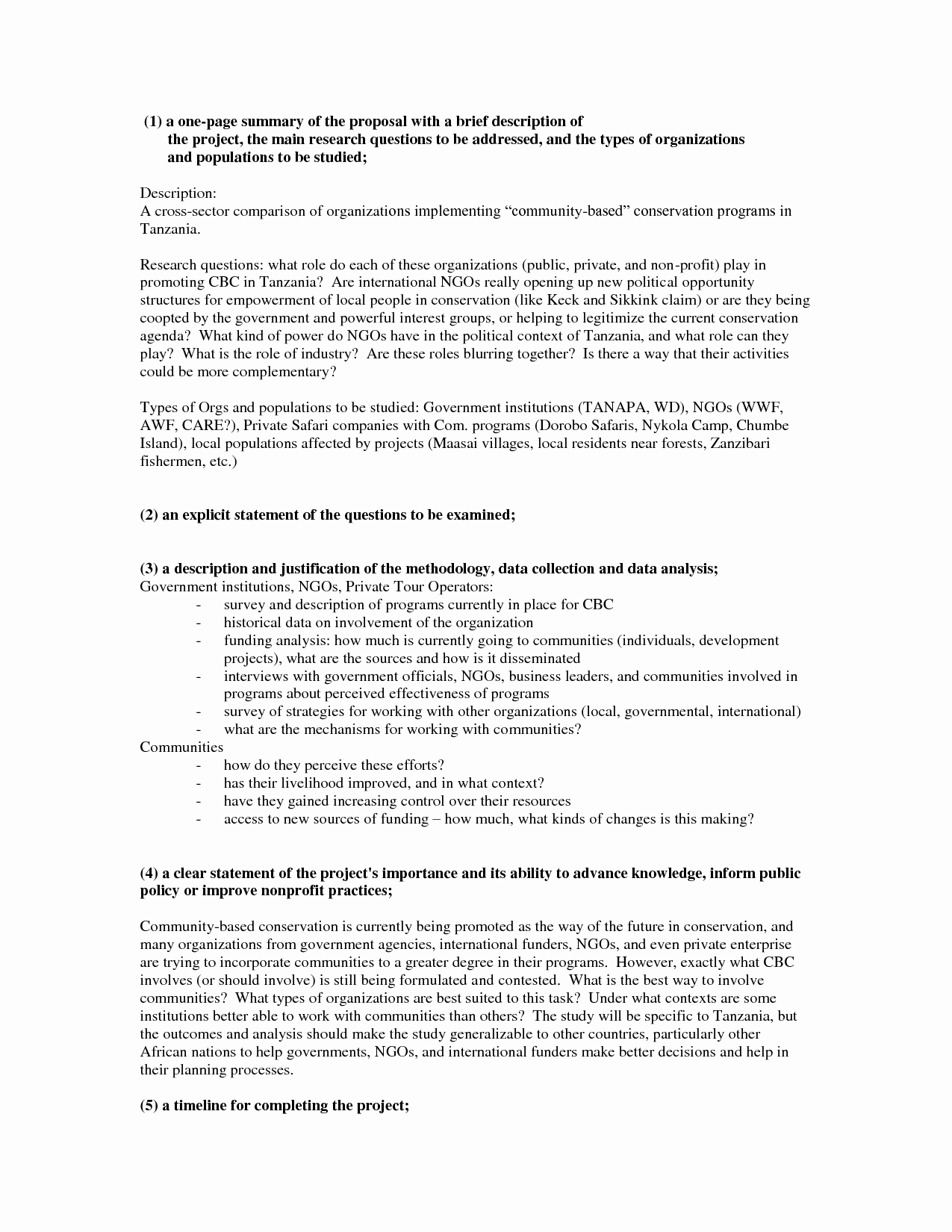 One Page Proposal Template Beautiful Best S Of Example A 1 Page Proposal E Page