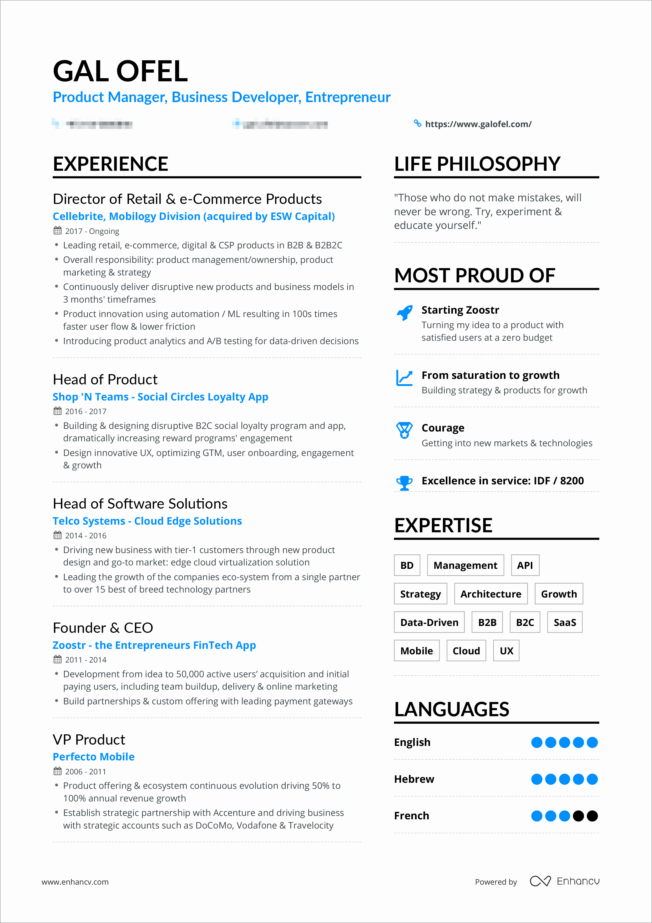 One Page Resume Examples Best Of A Powerful One Page Resume Example You Can Use