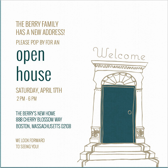 Open House Invitation Templates Awesome 37 Invitation Templates Word Pdf Psd Publisher