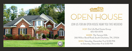 Open House Invitation Templates Best Of Open House Free Online Invitations