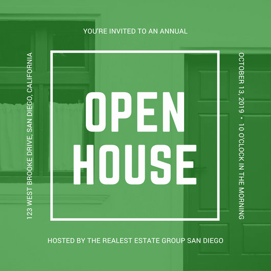 Open House Invite Template Elegant Customize 498 Open House Invitation Templates Online Canva