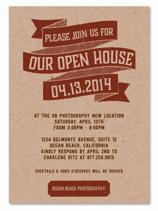 Open House Invites Wording Awesome Open House Invitations