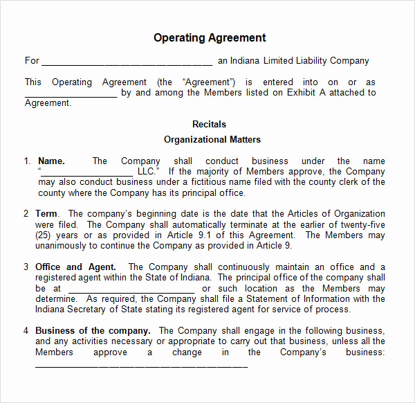 Operating Agreement Template Word Best Of Operating Agreement 11 Free Pdf Google Doc Apple