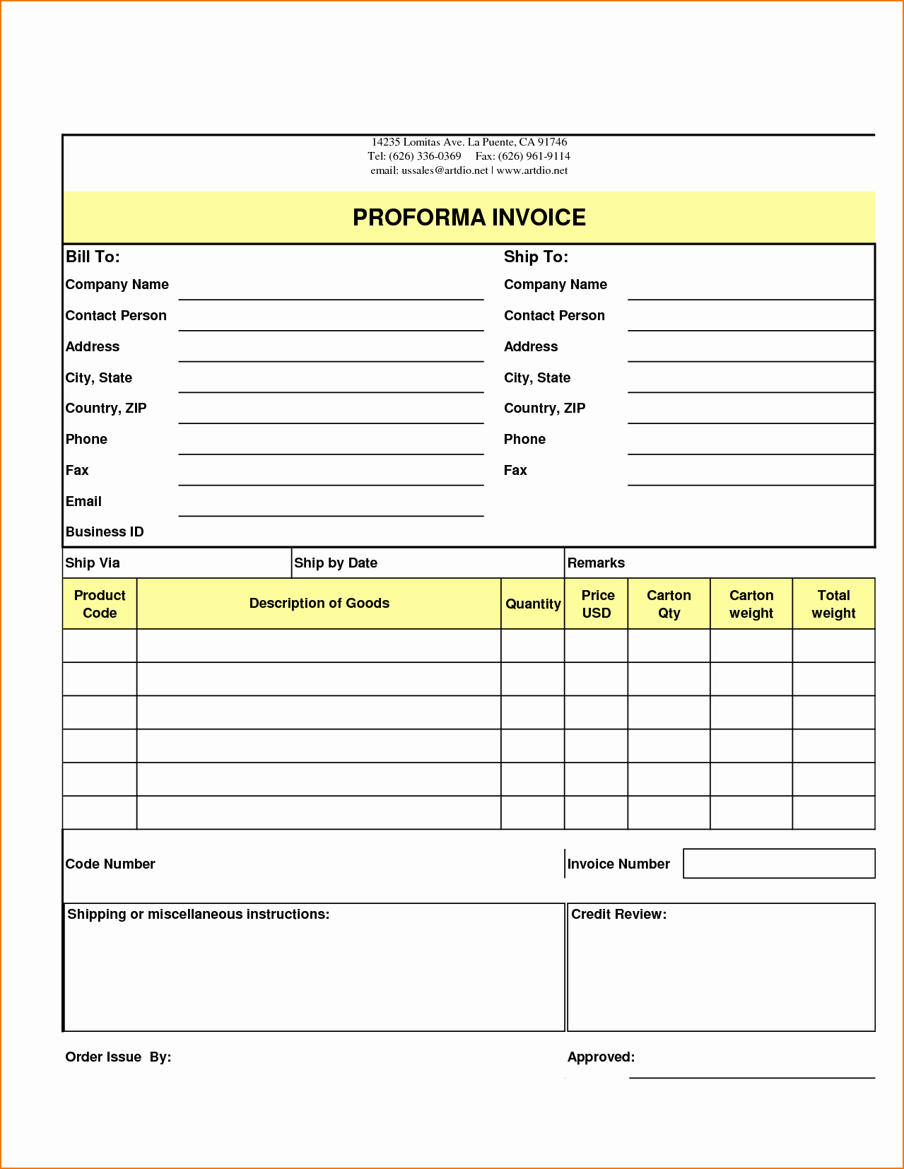 Order form Template Excel Best Of 5 order form Template Excel