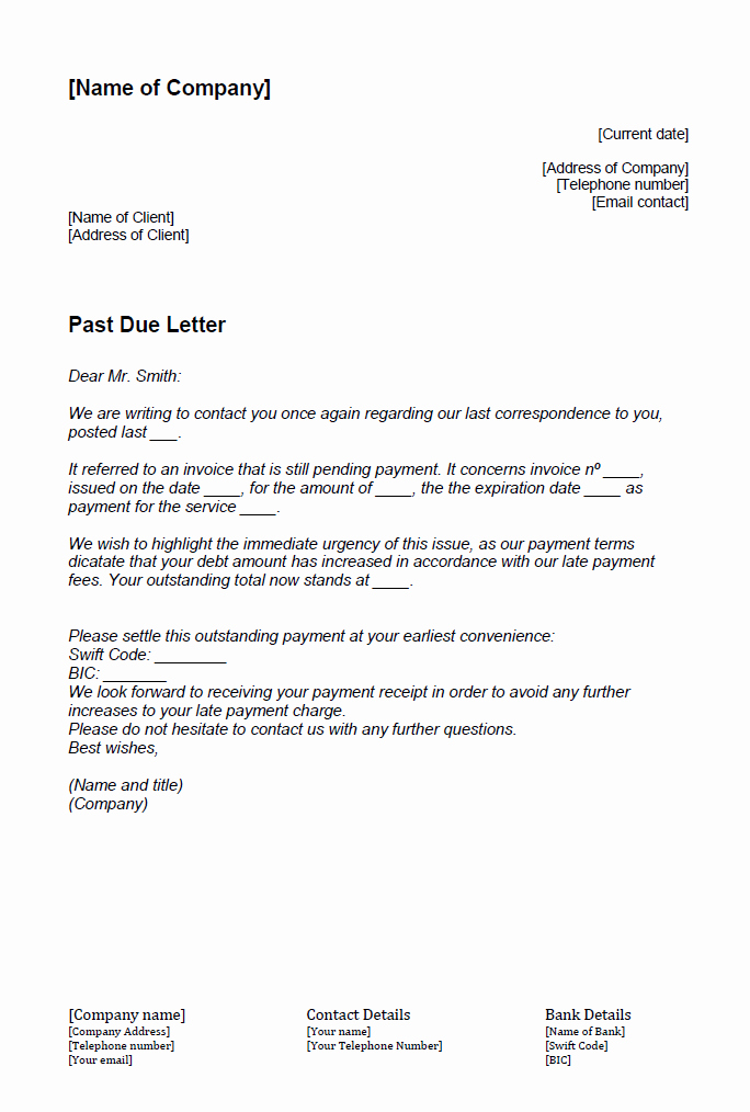 Past Due Invoice Letter New How to Write A Past Due Letter 1&amp;1 Ionos