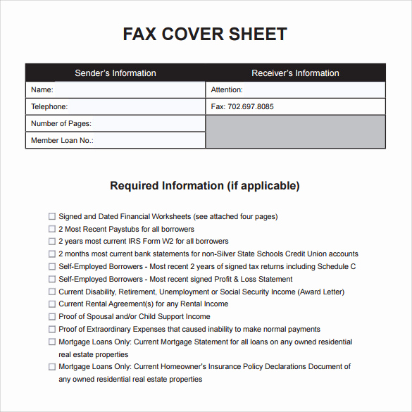 Personal Fax Cover Sheet Best Of 12 Sample Personal Fax Cover Sheets