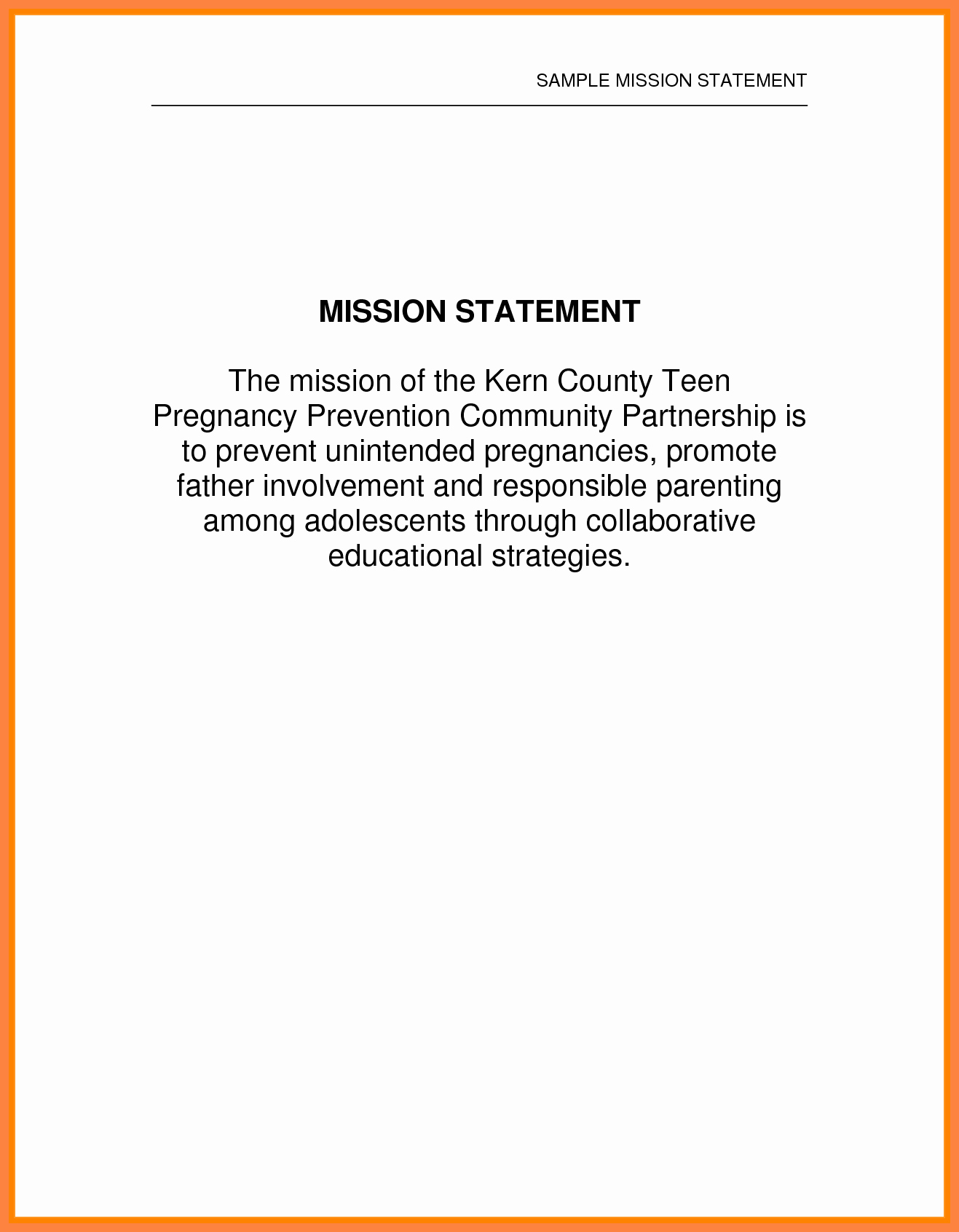 Personal Mission Statement Template Awesome 8 Personal Mission Statement Example