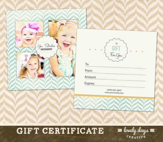 Photography Gift Certificate Template Awesome Graphy Gift Certificate Template for Professional
