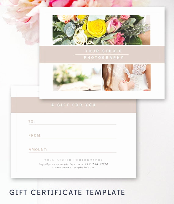Photography Gift Certificate Template Fresh Graphy Gift Certificate Template Gift Card Templates