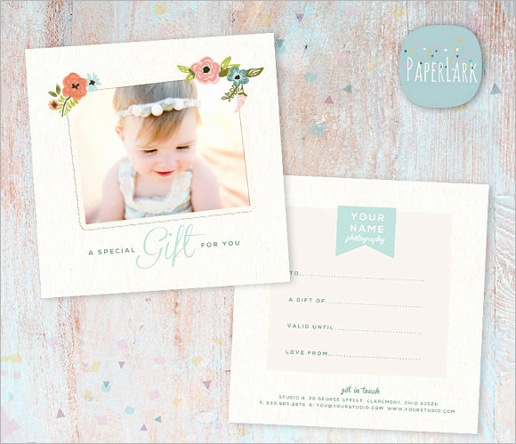 Photography Gift Certificate Template Lovely 12 Sample attractive Graphy Gift Certificate