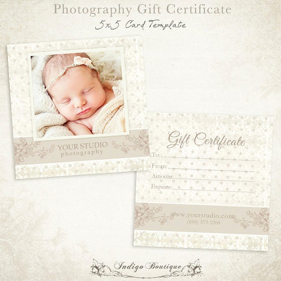 Photography Gift Certificate Template New Graphy Gift Certificate Photoshop Template 007 Id0105