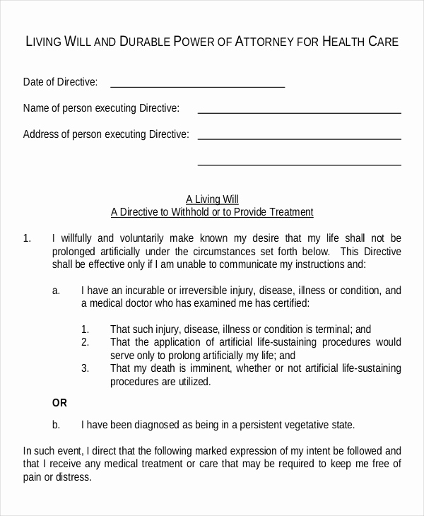 Power Of attorney Example Unique 16 Power Of attorney Templates Free Sample Example