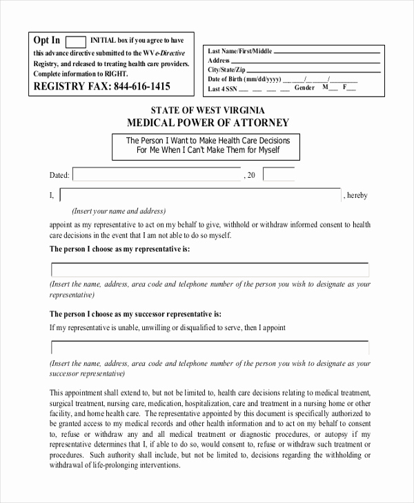 Power Of attorney form Pdf Beautiful Sample Power Of attorney form 10 Free Documents In Doc Pdf