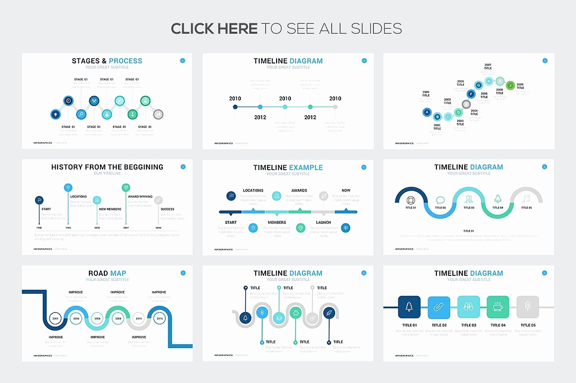 Powerpoint Timeline Template Free Awesome 27 Timeline Infographic Templates Powerpoint Keynote