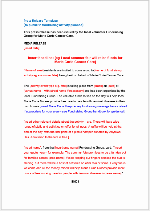 Press Release Template Word Awesome Press Release Template 15 Free Samples Ms Word Docs