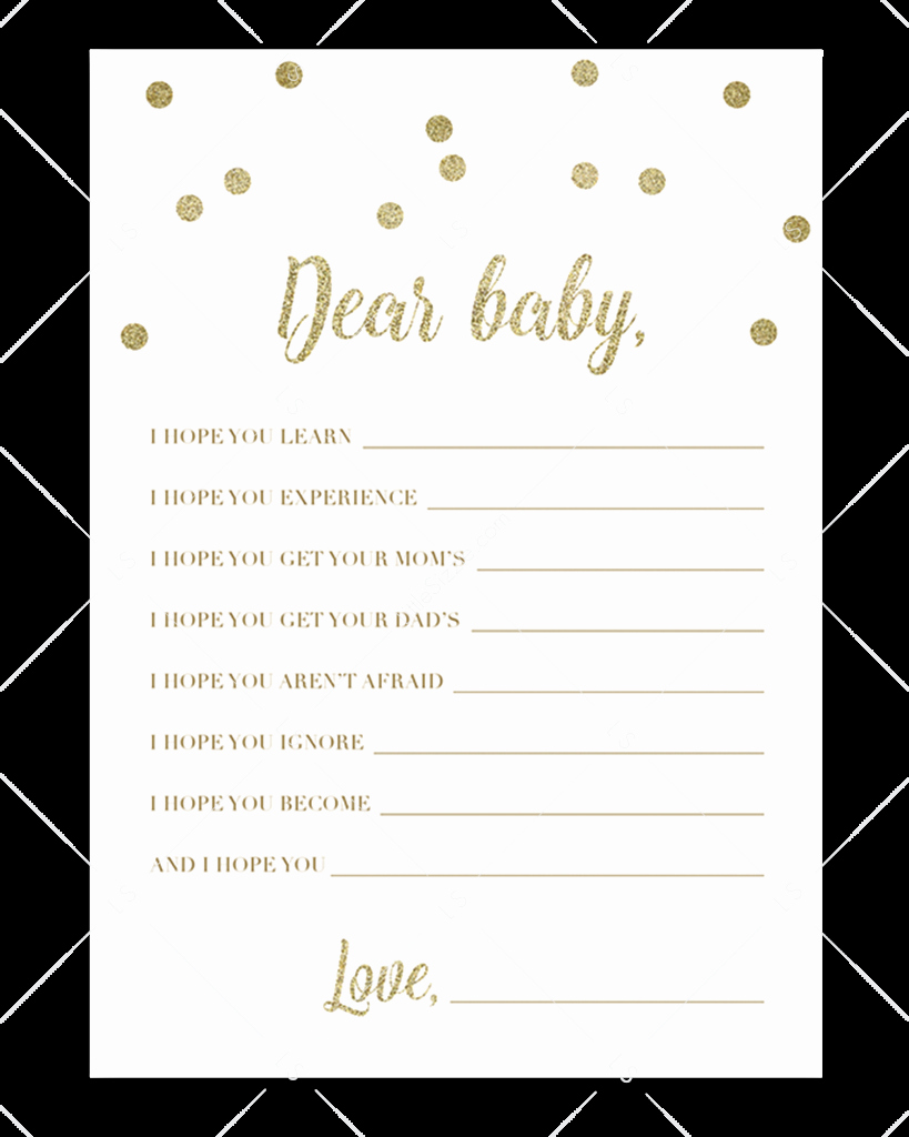 Printable Baby Shower Cards Lovely Printable Baby Wishes Cards